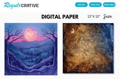 Twilight Time Seamless Digital Paper Product Image 1