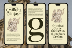 Twilight Vintage - New Modern Serif Font Product Image 6