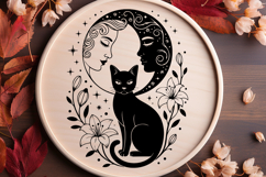 Twin moon lilies cat Product Image 1