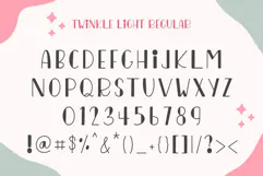 Twinkle Light - Handwritten Font Product Image 5