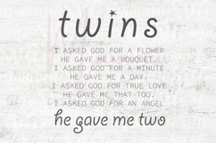 Mom of Twins SVG, Twin Mom SVG, Newborn Twins SVG, Pregnancy Product Image 4