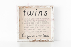 Mom of Twins SVG, Twin Mom SVG, Newborn Twins SVG, Pregnancy Product Image 2