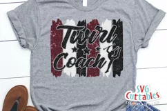Baton Twirl SVG | Twirl Coach svg | Shirt Design Product Image 1