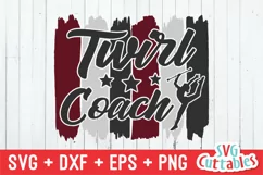 Baton Twirl SVG | Twirl Coach svg | Shirt Design Product Image 2