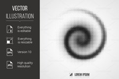 abstract background with spiral vortex Product Image 1