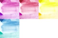 Two Color Watercolor Digital Papers Background Product Image 3
