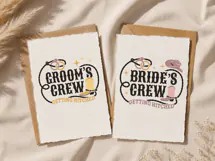 Western Wedding SVG Designs | Groom’s Crew & Bride’s Crew Product Image 6