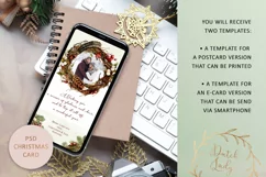 PSD Photo Christmas Card - Postcard & E-card - Set #1 Product Image 3
