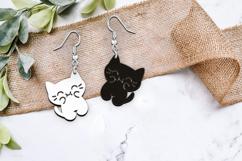 Huge Earrings Bundle Laser Cut. Earrings SVG Bundle. Product Image 15