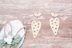 Easter Earrings Laser Cut. Boho Earrings Laser Cut. Product Image 2