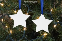 Double Sided Star Christmas Ornament Mockup - PSD, PNG, JPG Product Image 3