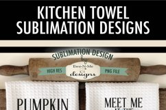 Pumpkin Patch Plaid Pumpkins Towel Sublimation Designs Product Image 6