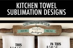 Bird Houses and Sunflowers Sublimation Dish Towel Designs Product Image 4