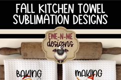 Gingerbread Mixing Bowls | Towel Sublimation PNG Product Image 6