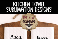 Bee Hives and Bees - Sublimation Kitchen Towel Designs Product Image 4