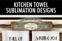 Christmas Moose |Cute Holiday Kitchen Towel Sublimation PNG Product Image 6