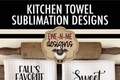 Candy Corn Bouquets - Fall Kitchen Towel Sublimation PNGs Product Image 6