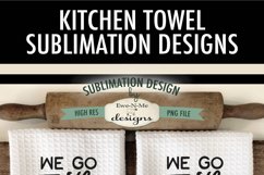 Go Together Sublimation Towel PNG - Cookies Milk - Bacon Egg Product Image 6