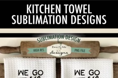 Go Together Sublimation Towel PNG - Cookies Milk - Bacon Egg Product Image 6