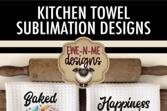 Fall Mixers Fall Leaves - Kitchen Towel Sublimation PNGs Product Image 6