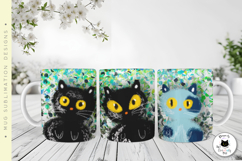 Cute Cuddly Kittens | Cat Mug Wrap Designs Product Image 4