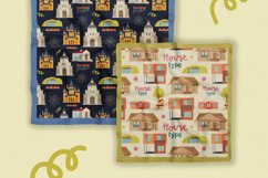 Type of Houses Vector Clipart Pack Product Image 5
