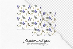 Vintage Boho Illustrations Vector Clipart & Patterns | SVG Product Image 9
