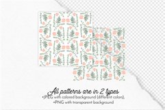 Eucalyptus - Boho Seamless Patterns. Tropical papers. Product Image 8