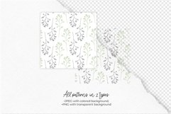 Meadow Wildflowers SVG Vector Clipart & Patterns Product Image 8