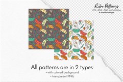 Seamless Retro Floral Patterns | Vintage Digital Papers Product Image 7