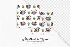 Autumn Coffee Illustration, Fall Character. Clipart, Pattern Product Image 11