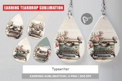 Earring Typewriter Product Image 1