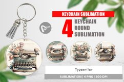 Keychain Typewriter Product Image 1