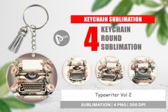 Keychain Typewriter Product Image 1