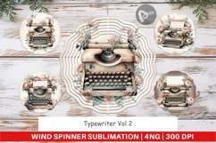 Wind Spinner Typewriter Product Image 1
