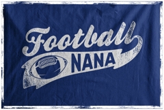 Typography Football Nephew Nenaw Cousin Nana Product Image 3