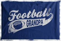 Typography Football Uncle Aunt Grandma Grandpa Product Image 3