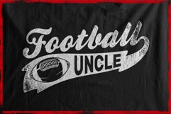 Typography Football Uncle Aunt Grandma Grandpa Product Image 5