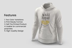 Make Today Amazing Typography Quotes T-shirt Design