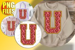 U Doodle Letter Valentine Loving Joyful Icon! Product Image 1