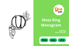 Moss Ring Monogram Product Image 1