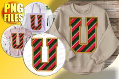 U Doodle Letter Style Character Fun Holiday Theme! Product Image 1