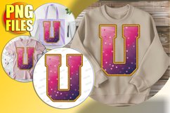 4 Doodle Letter Valentine Bright Cheerful Heart! Product Image 1