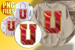 U Doodle Letter Valentine Loving Bright Style! Product Image 1