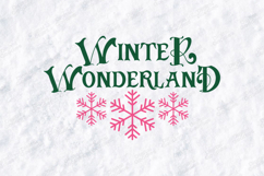 Winter Wonderland Snowflakes Shirt Design Product Image 3