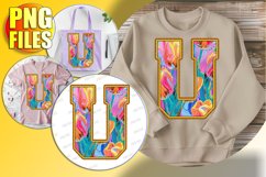 4 Doodle Letter Valentine Romantic Magic Heart! Product Image 1