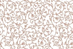 U logo, Letter U monogram, style floral Product Image 4