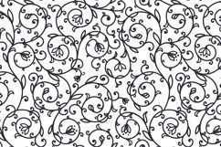 U logo, Letter U monogram, style floral Product Image 7