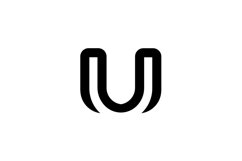U UU Logo design Product Image 1