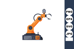 Industrial robotic arm automation technology manufacturing m Product Image 1